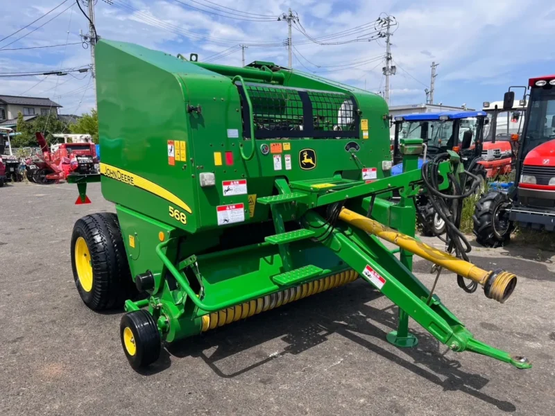 福島県南相馬市 ジョンディア ロールベーラー JD568 買取