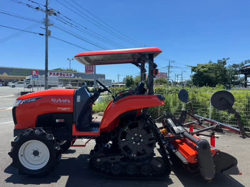 福島県会津若松市 クボタ トラクター FT240 買取