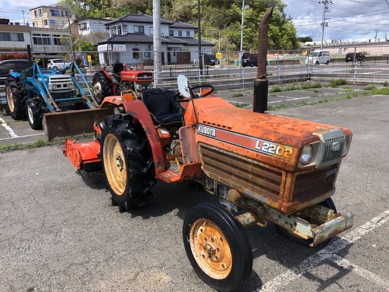 福島県本宮市 クボタ トラクター L2202 買取