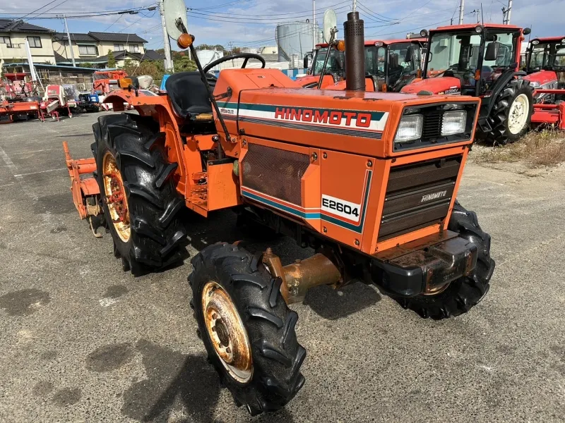 福島県須賀川市 ヒノモト トラクター E2604 買取