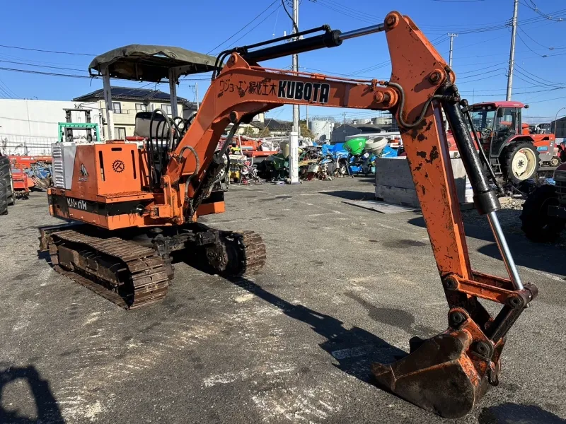 福島県いわき市 クボタ ユンボ KH-11H 買取