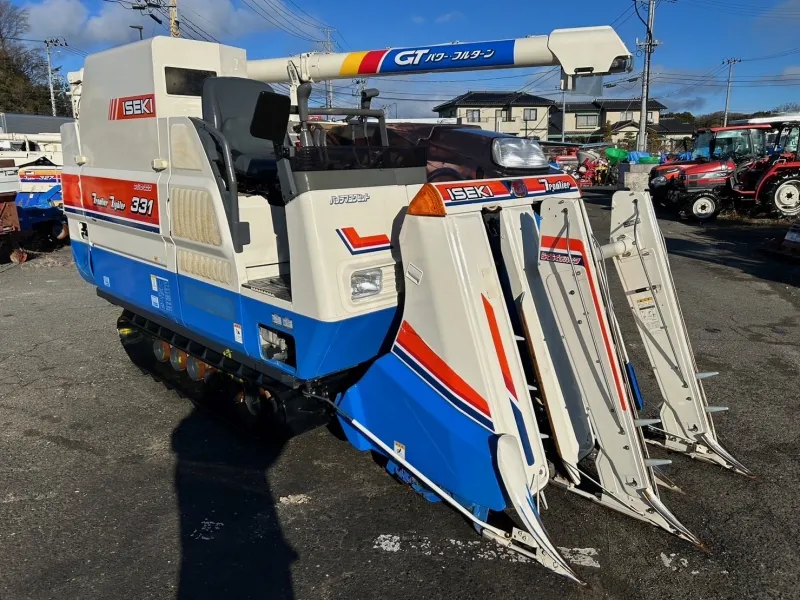 福島県相馬郡新地町 イセキ コンバイン HF331 買取